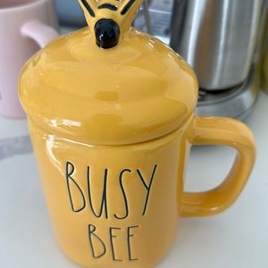 RAE DUNN mug with top